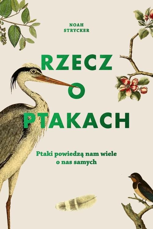 okładka Rzecz o ptakach. Ptaki powiedzą nam wiele o nas samych książka | Noah Strycker