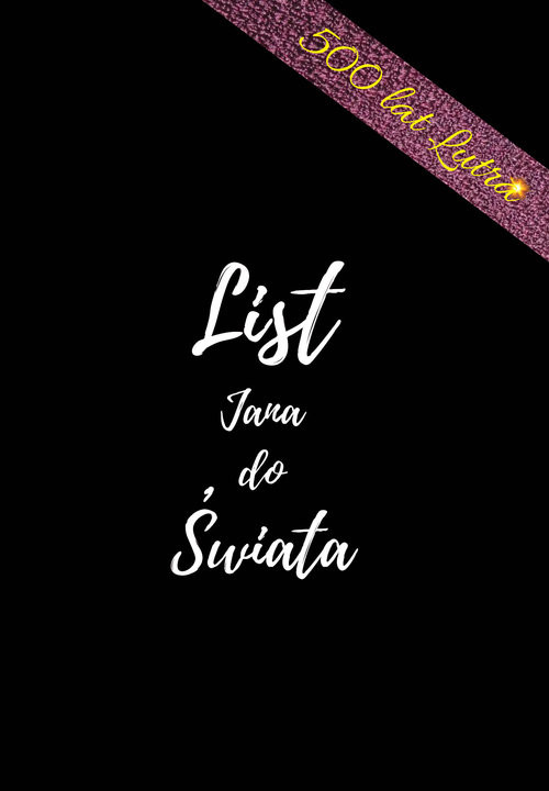 okładka List Jana do Świata książka | George J.