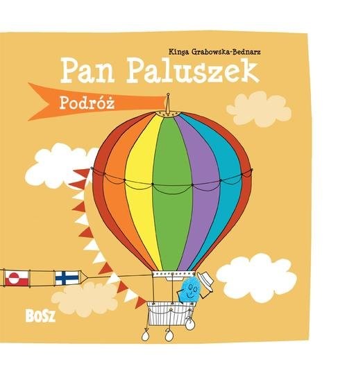 okładka Pan Paluszek w podróży książka | Grabowska-Bednarz Kinga