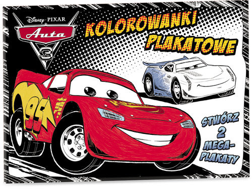 okładka Auta 3 Kolorowanki plakatowe KPO-3 książka