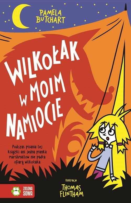 okładka Wilkołak w moim namiocie książka | Pamela Butchart