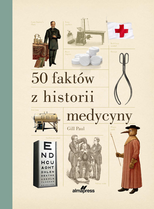 okładka 50 faktów z historii medycyny książka | Gill Paul