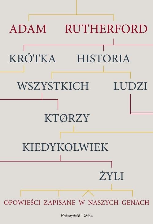 okładka Krótka historia wszystkich ludzi, którzy kiedykolwiek żyli Opowieści zapisane w naszych genach książka | Adam Rutherford