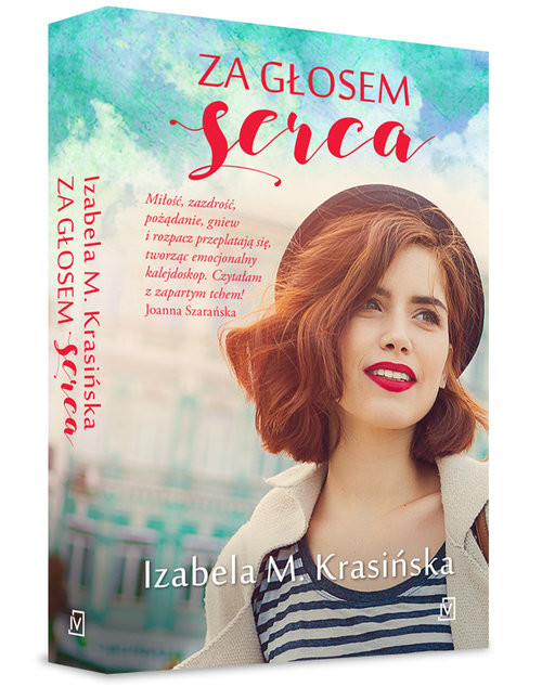 okładka Za głosem serca książka | Izabela M. Krasińska