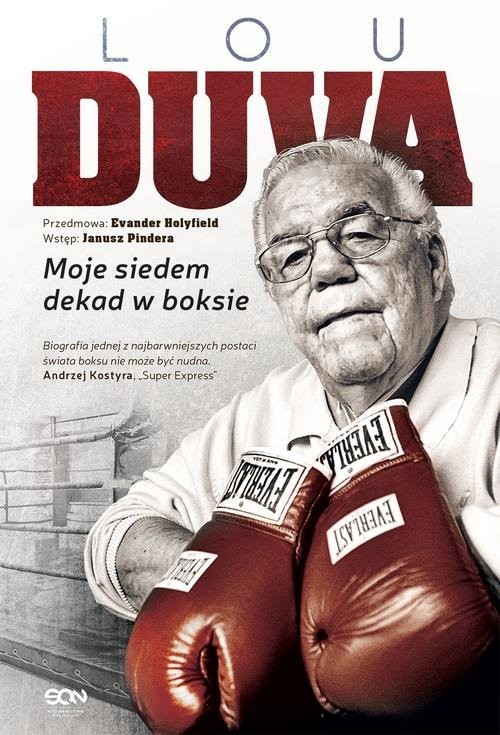okładka Lou Duva Moje siedem dekad w boksie książka | Lou Duva, Tim Smith