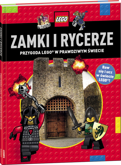 okładka Lego Zamki i rycerze LDJ-1 Przygoda Lego w prawdzywm świecie książka