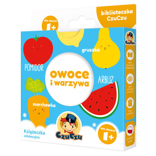 okładka Biblioteczka CzuCzu Owoce i warzywa książka