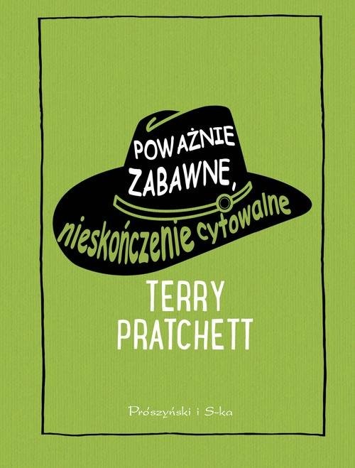 okładka Poważnie zabawne nieskończenie cytowalne książka | Terry Pratchett
