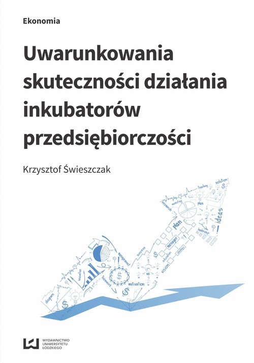 okładka Uwarunkowania skuteczności działania inkubatorów przedsiębiorczości książka | Krzysztof Świeszczak