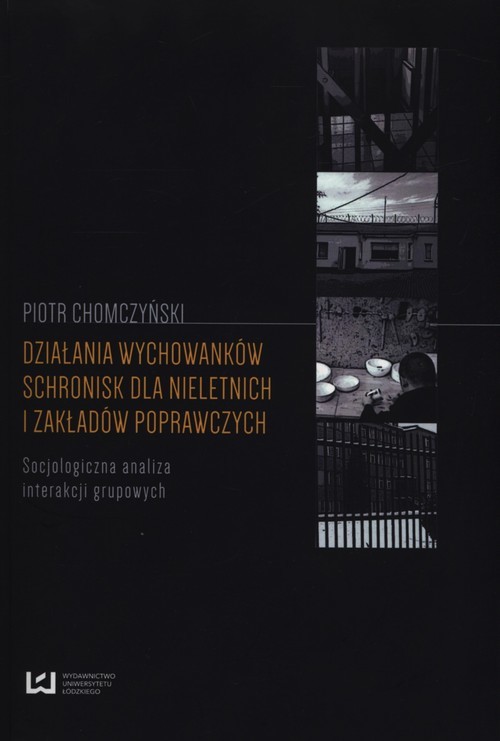 okładka Działania wychowanków schronisk dla nieletnich i zakładów poprawczych Socjologiczna analiza interakcji grupowych książka | Piotr Chomczyński