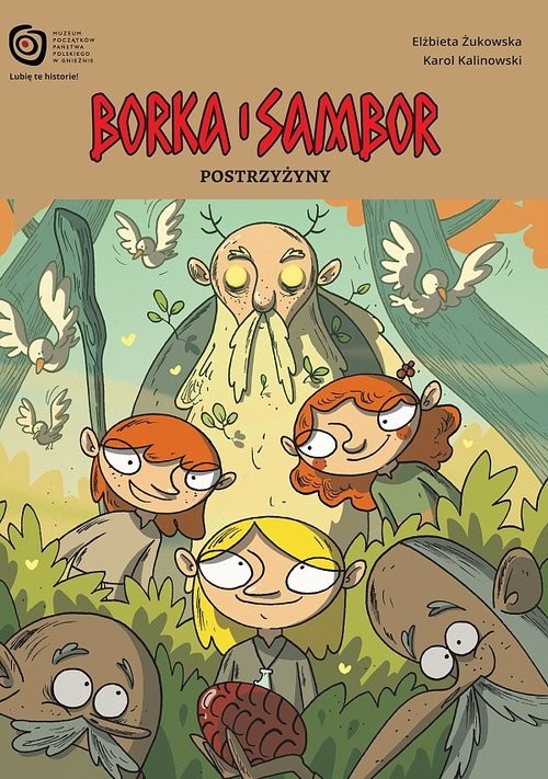 okładka Borka i Sambor Postrzyżyny książka | Elżbieta Żukowska, Karol Kalinowski