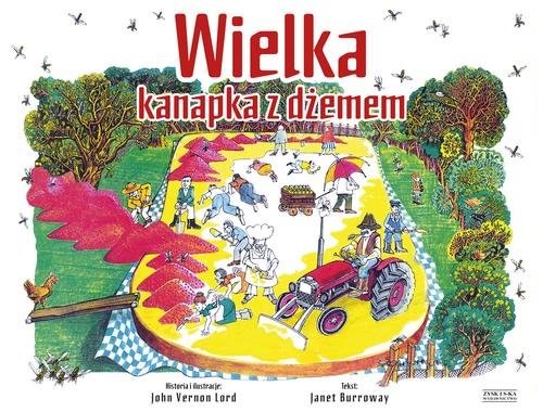 okładka Wielka kanapka z dżemem książka | Vernon.Lord John
