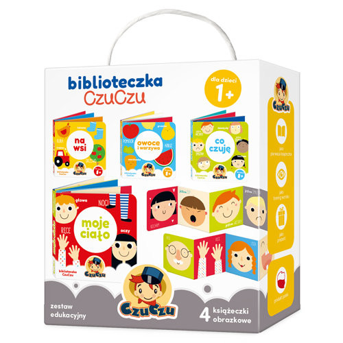 okładka Biblioteczka CzuCzu Zestaw edukacyjny książka