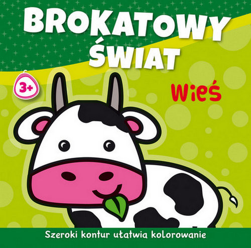 okładka Brokatowy świat Wieś książka | Agnieszka Michalska