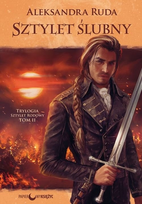 okładka Sztylet ślubny Trylogia Sztylet rodowy Tom 2 książka | Aleksandra Ruda