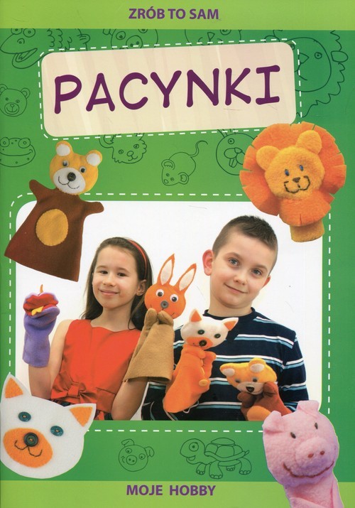 okładka Zrób to sam Pacynki książka