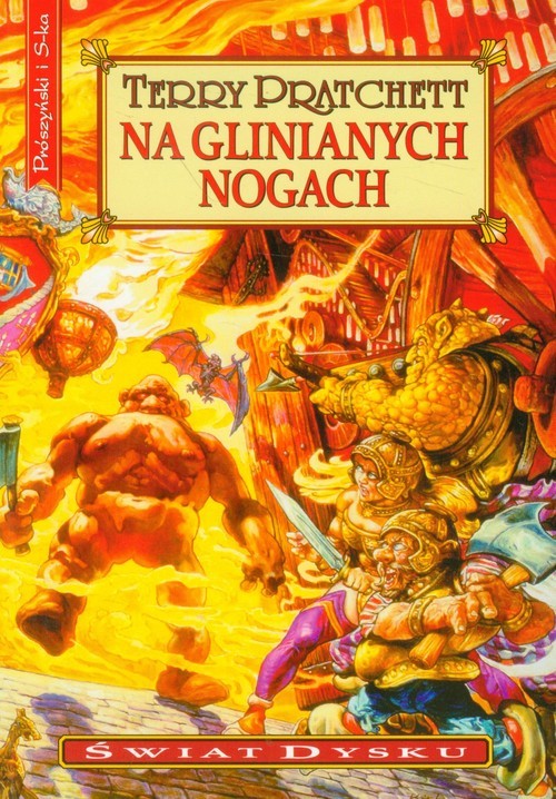 okładka Na glinianych nogach książka | Terry Pratchett