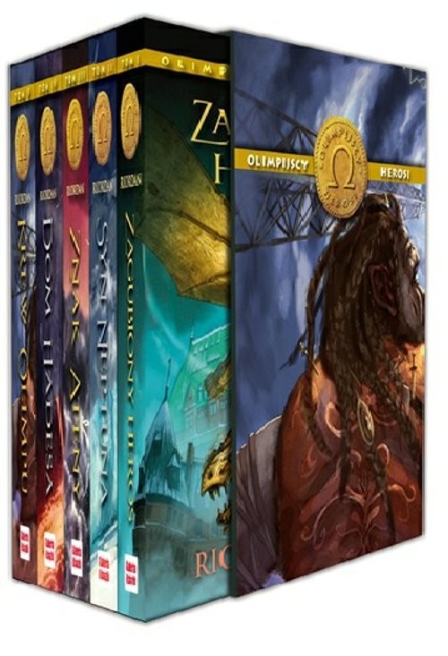 okładka Olimpijscy herosi. Pakiet książka | Rick Riordan