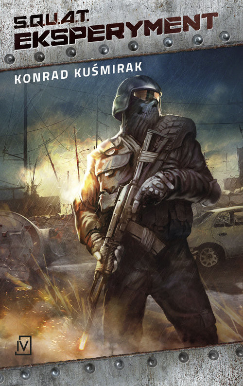 okładka S.Q.U.A.T. Eksperyment książka | Konrad Kuśmirak