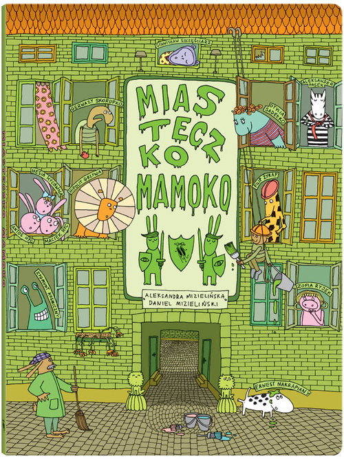 okładka Miasteczko Mamoko książka | Aleksandra Mizielińska, Daniel Mizieliński
