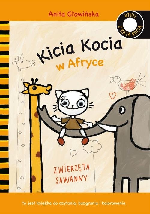 okładka Kicia Kocia w Afryce książka | Anita Głowińska