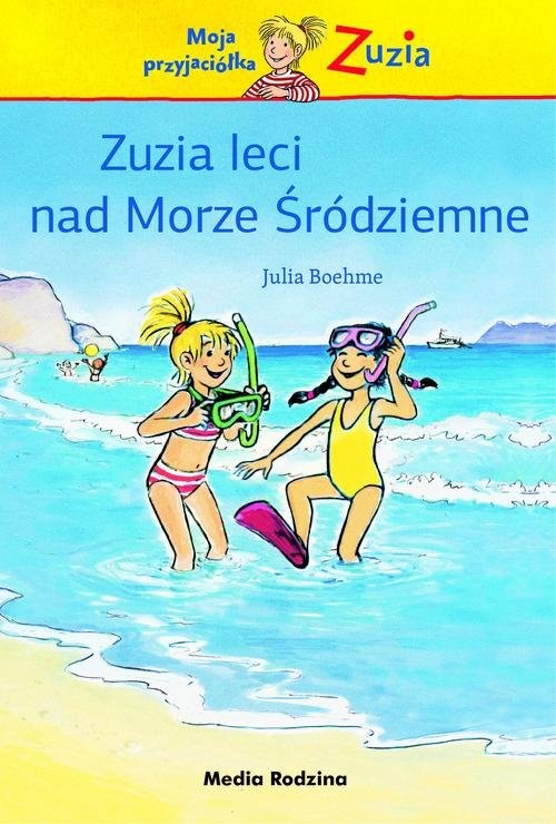 okładka Zuzia leci nad morze Śródziemne książka | Boehme Julia
