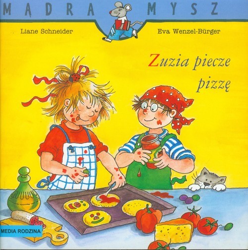 okładka Zuzia piecze pizzę książka | Liane Schneider, Burge Wenzel