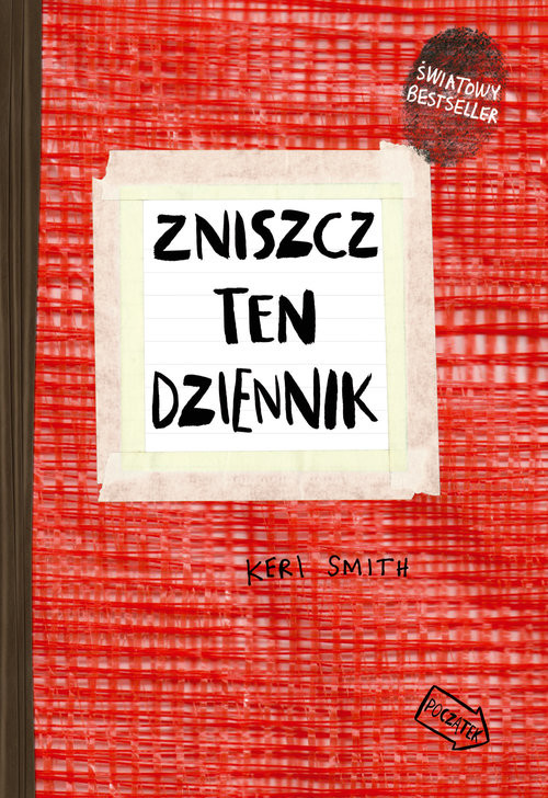 okładka Zniszcz ten dziennik czerwony Edycja rozszerzona książka | Keri Smith