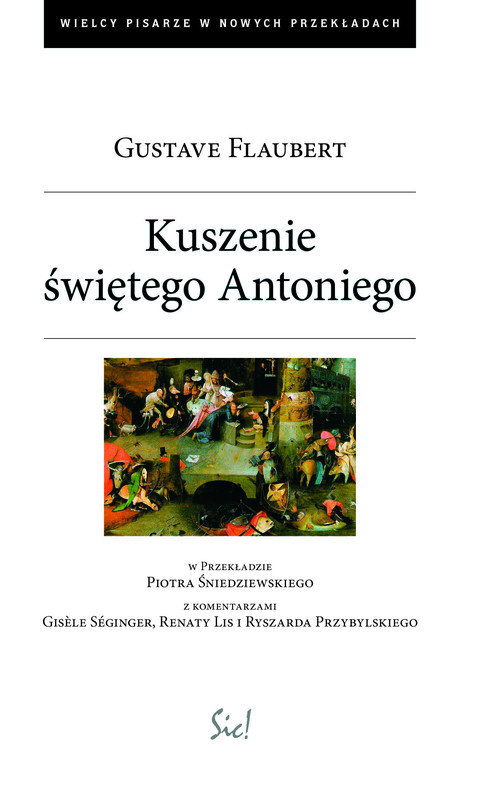 okładka Kuszenie świętego Antoniego książka | Gustaw Flaubert