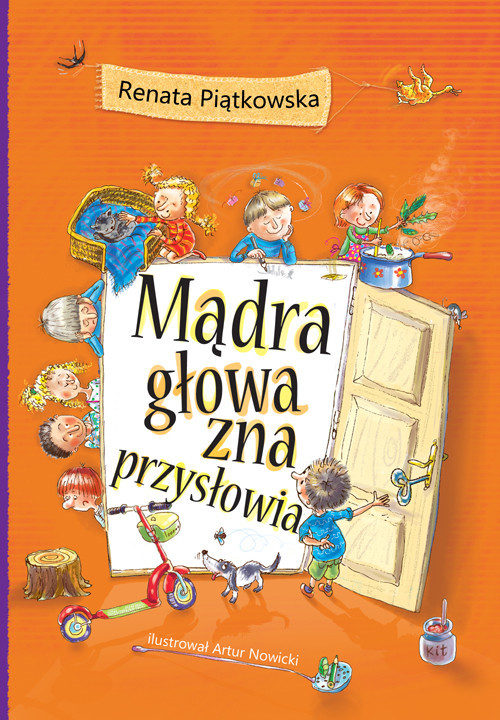 okładka Mądra głowa zna przysłowia książka | Renata Piątkowska