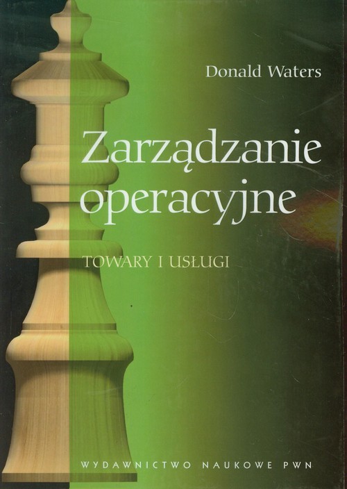 okładka Zarządzanie operacyjne Towary i usługi książka | Waters Donald