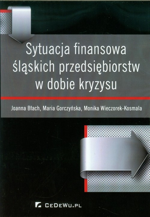 okładka Sytuacja finansowa śląskich przedsiębiorstw w dobie kryzysu książka | Joanna Błach, Maria Gorczyńska, Monika Wieczorek-Kosmala