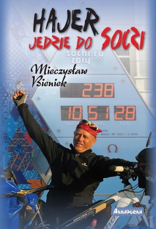 okładka Hajer jedzie do Soczi książka | Bieniek Mieczysław