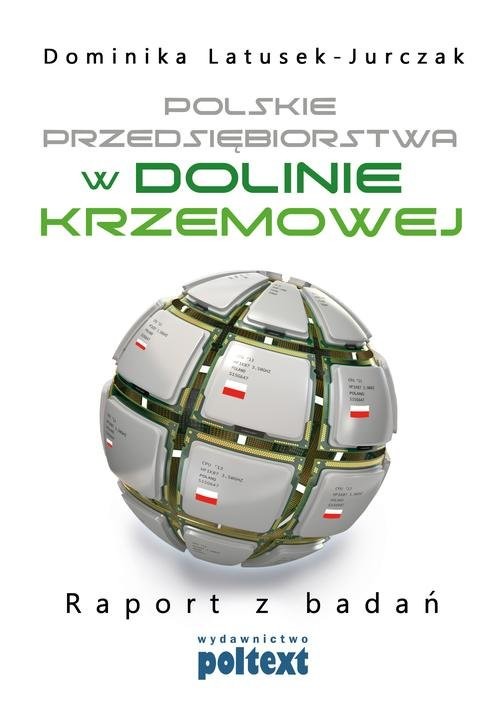 okładka Polskie przedsiębiorstwa w Dolinie Krzemowej Raport z badań książka | Dominika Latusek-Jurczak