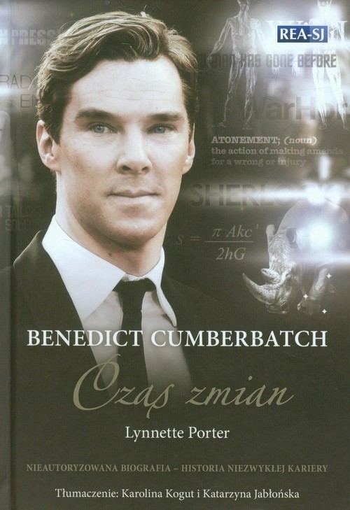 okładka Benedict Cumberbatch Czas zmian książka | Lynnette Porter