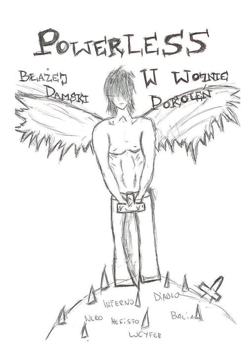 okładka Powerless W wojnie pokoleń książka | Damski Błażej