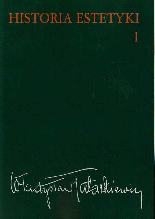 okładka Historia estetyki Tom 1 książka | Władysław Tatarkiewicz