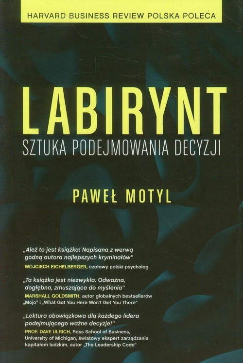 okładka Labirynt Sztuka podejmowania decyzji książka | Motyl Paweł