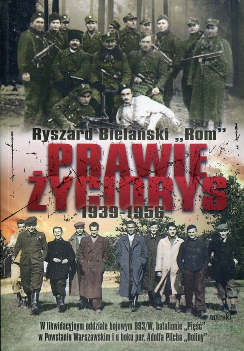 okładka Prawie życiorys 1939-1956 książka | Bielański Ryszard