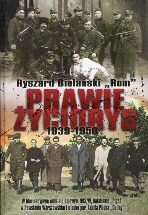 okładka Prawie życiorys 1939-1956 książka | Bielański Ryszard