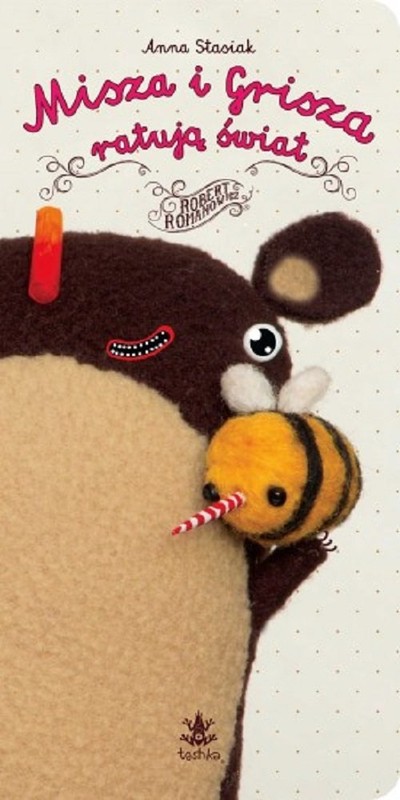 okładka Misza i Grisza ratują świat książka | Anna Stasiak