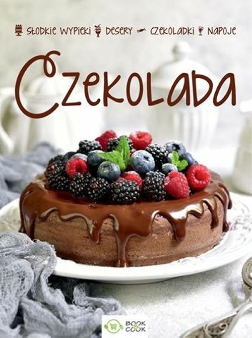 okładka Czekolada Słodkie wypieki desery czekoladki napoje książka