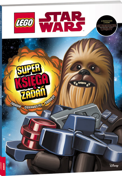 okładka Lego Star Wars Superksięga zadań książka