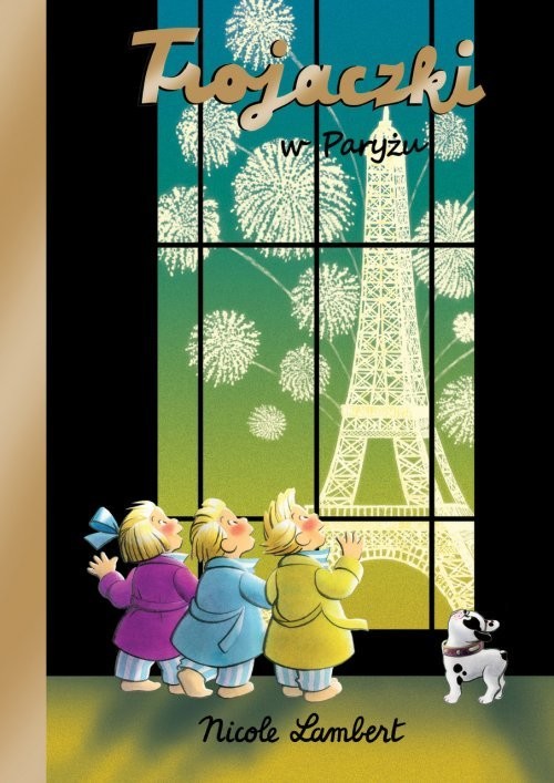 okładka Trojaczki w Paryżu książka | Lambert Nicole