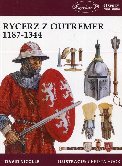 okładka Rycerz z Outremer 1187-1344 książka | David Nicolle