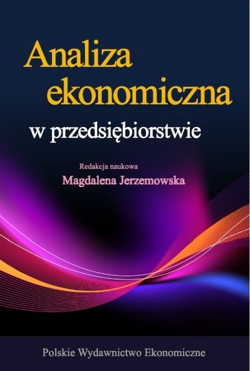 okładka Analiza ekonomiczna w przedsiębiorstwie książka | Jerzemowska Magdalena