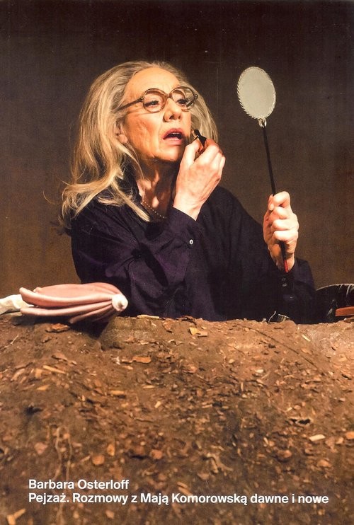 okładka Pejzaż Rozmowy z Mają Komorowską dawne i nowe książka | Barbara Osterloff