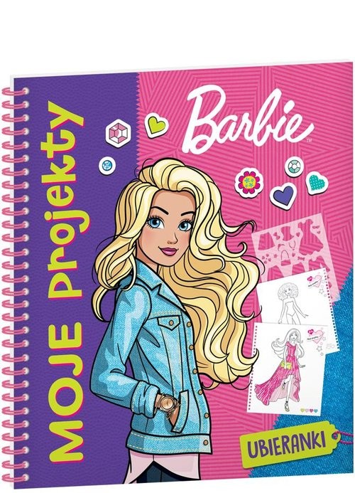 okładka Barbie Moje projekty SKF-102 książka
