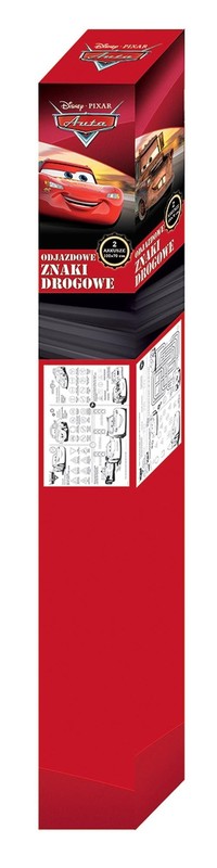 okładka Cars Znaki drogowe tablice książka