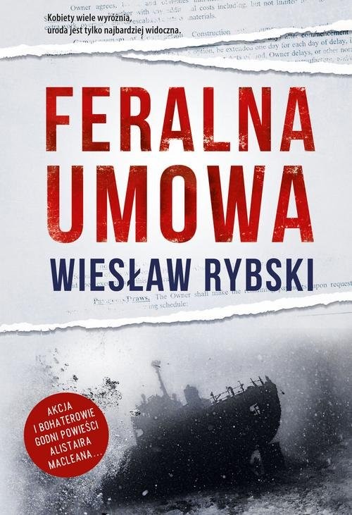 okładka Feralna umowa książka | Rybski Wiesław
